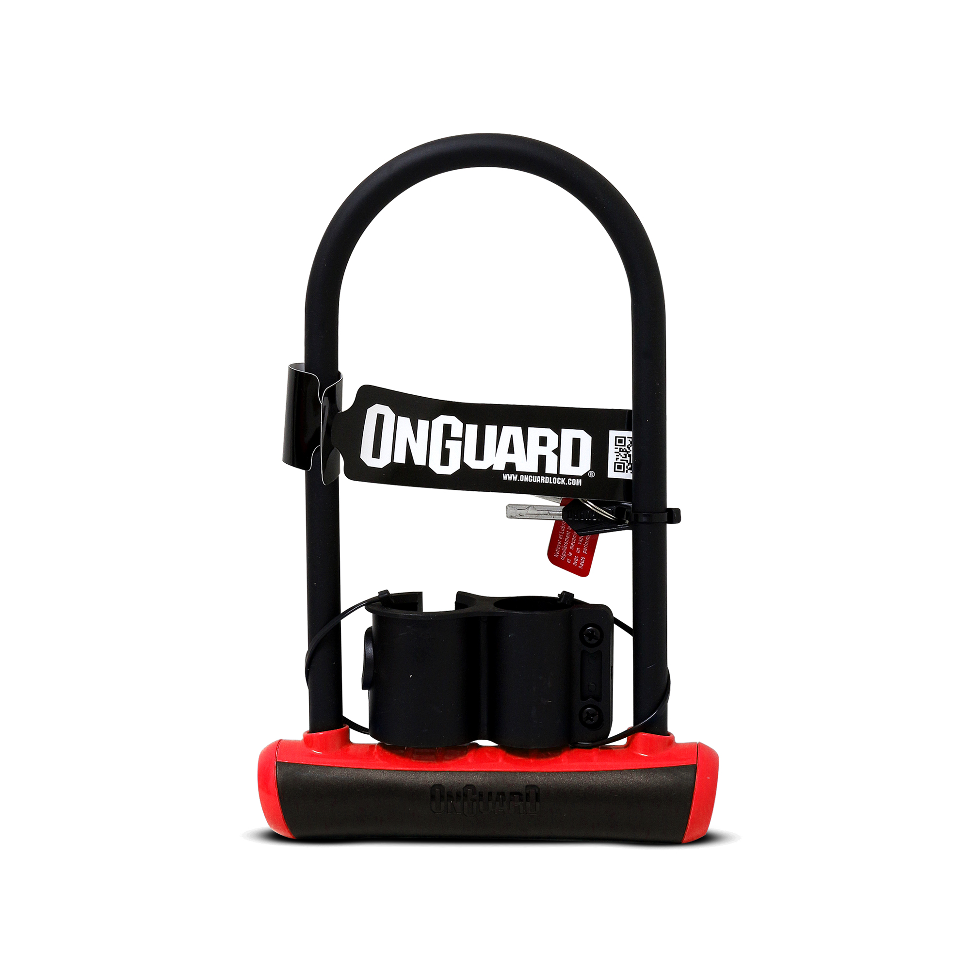 Candado On Guard Ulock Ns Std 115x230mm Rojo CarnivalBikes