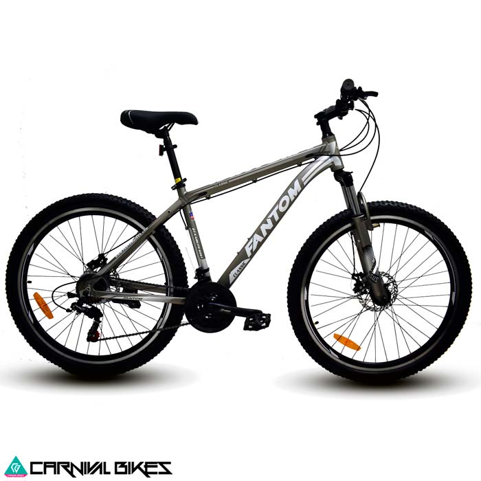 Bicicleta Mtb 29 FANTOM Alu Disc SH Gris BlancoTalla M | CarnivalBikes