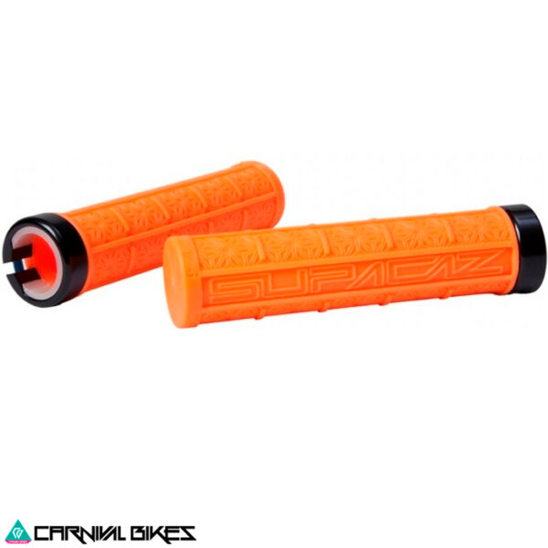 carnivalbikes-puno-mtb-supacaz-grizips-orange-naranjo-lock-on-distribuidor-chile-xc-xco-tienda-cislismo-bicicleta