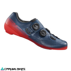 carnivalbikes-zapatilla-Shimano-ruta-SH-RC702-Ciclismo-Carretera-roja-azul-distribuidor-chile-gravel-tienda-bicicleta-ruta-tratlon-velodromo