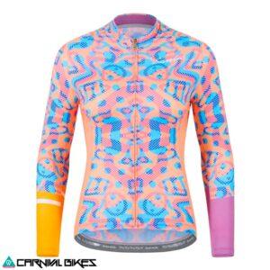 carnivalbikes-TRICOTA-jersey-ruta-SANTIC-MUJER-CHUNNAI-manga-LARGA-tienda-venta-ciclismo-triatlon-chile-envio-a-todo-el-pais