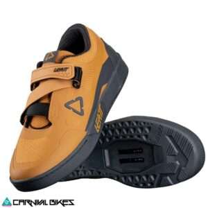 carnivalbikes-chile-Zapatilla-mtb-Leatt-5-Clip-suede-beige-tienda-venta-envio-a-todo-el-pais-enduro-downhill