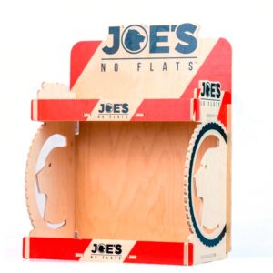 carnivalbikes-chile-Exhibidor-Mesón-Joes-No-Flats-Madera-envio-a-todo-el-pais