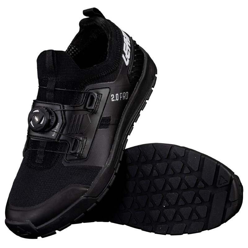 carnivalbikes-chile-Zapatillas-Leatt-MTB-Plataforma-PRO-20-V24-Negro-envio-a-todo-el-pais-enduro
